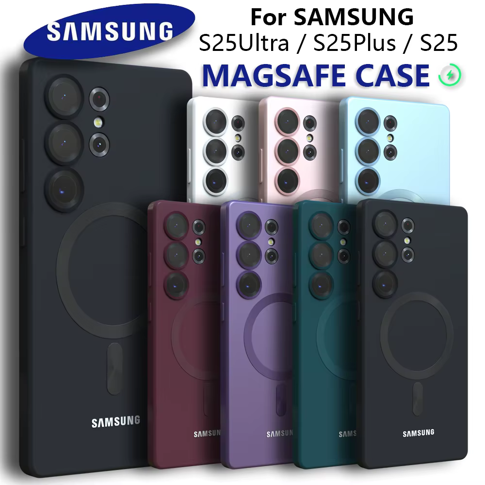 Samsung Galaxy S25 - Carcasa Silicona MAGSAFE CASE
